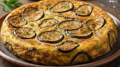 Tortilla de pasta con carne y berenjenas en 40 minutos: Maru Botana revolucionó las redes