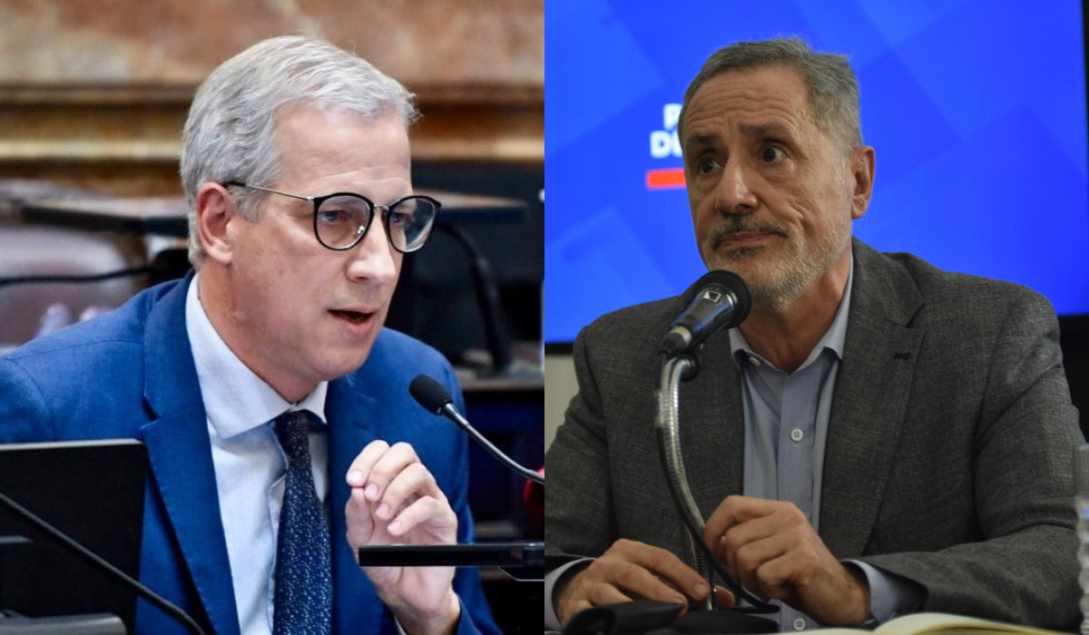 Dionisio Scarpín le dijo loco a Marcelo Saín tras la aprobación de la ley de inteligencia en Santa Fe.