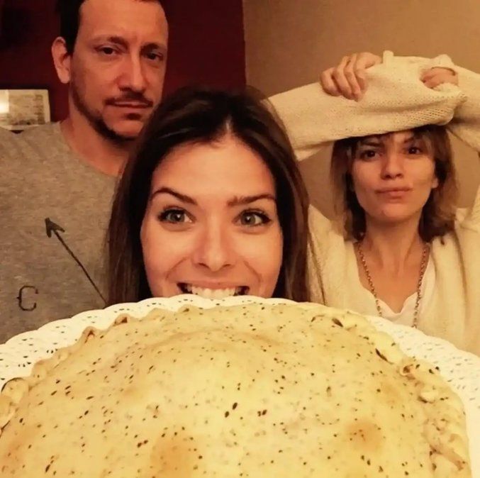 Nicolás Vázquez junto a su esposa Gimena y la China siempre fueron inseparables, hasta la pelea en 2016.