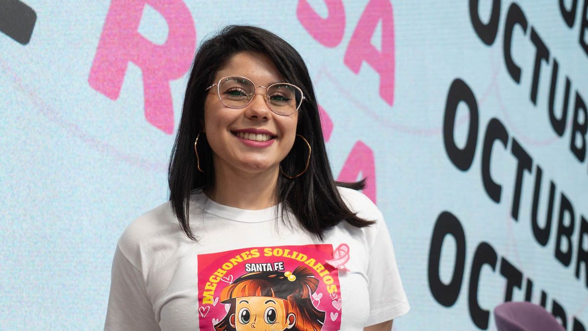 Antonella Ardiles forma parte de Mechones Solidarios