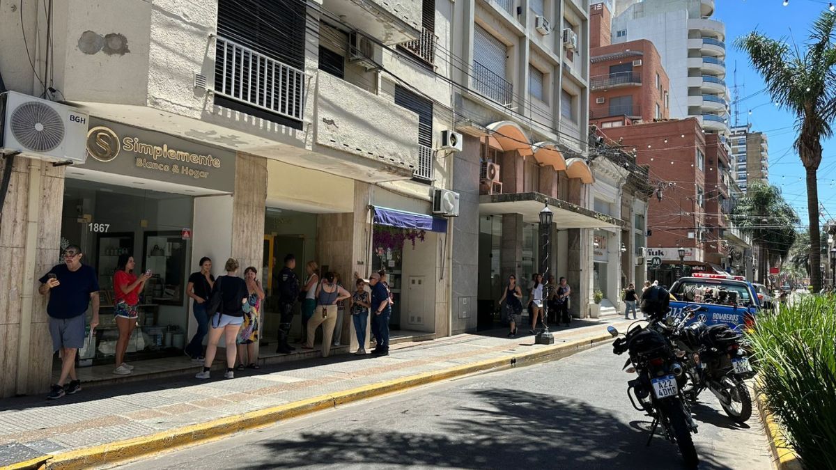 El hecho se registró en calle San Martín al 1800