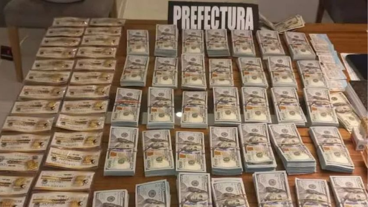 Cayó el hermano narco de un exsenador bonaerense: le encontraron 4 kg. de oro y millones de dólares