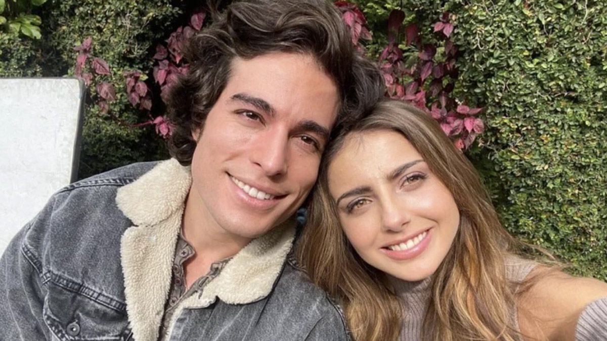 Michelle Renaud y Danilo Carrera