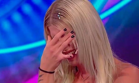 Camila Lattanzio no pudo más y se quebró en vivo Camila Lattanzio no pudo más y se quebró en vivo