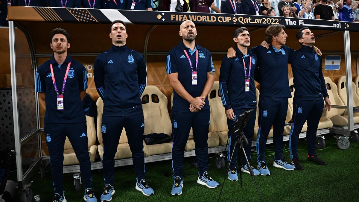 Uno de los colaboradores de Lionel Scaloni reveló que casi se desmaya en la final del Mundial Qatar 2022.