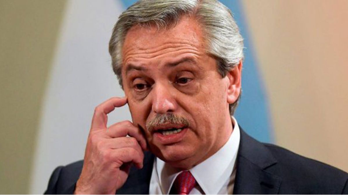 El presidente Alberto Fernández