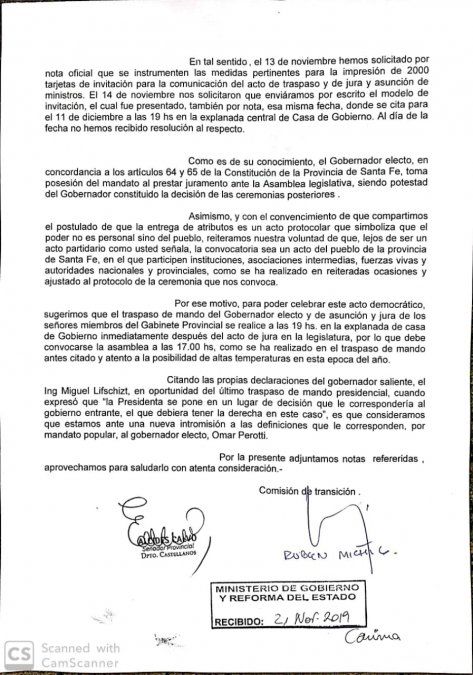 La pelea entre Perotti y Lifschitz por dónde y cuándo será el traspaso suma un nuevo capítulo