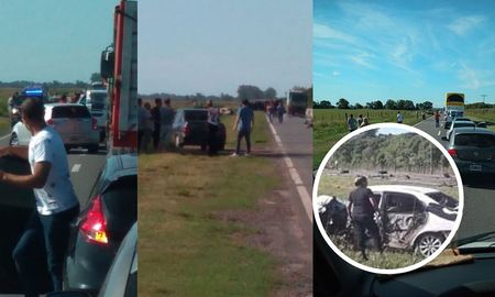 un hombre murio al impactar su auto contra un camion en ruta 11 un hombre murio al impactar su auto contra un camion en ruta 11