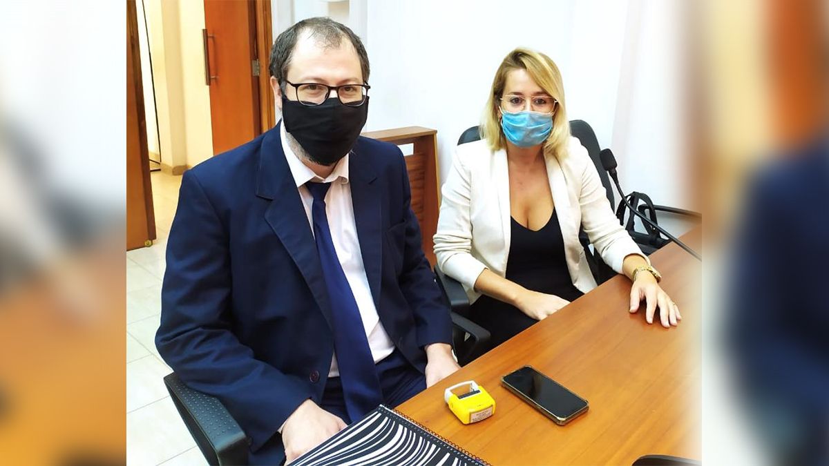 Héctor Aiello y Shirli Tomasso, fiscales