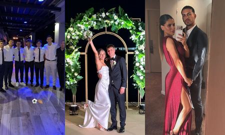 Las fotos, los gestos y los looks del casamiento de Kevin Zenón Las fotos, los gestos y los looks del casamiento de Kevin Zenón