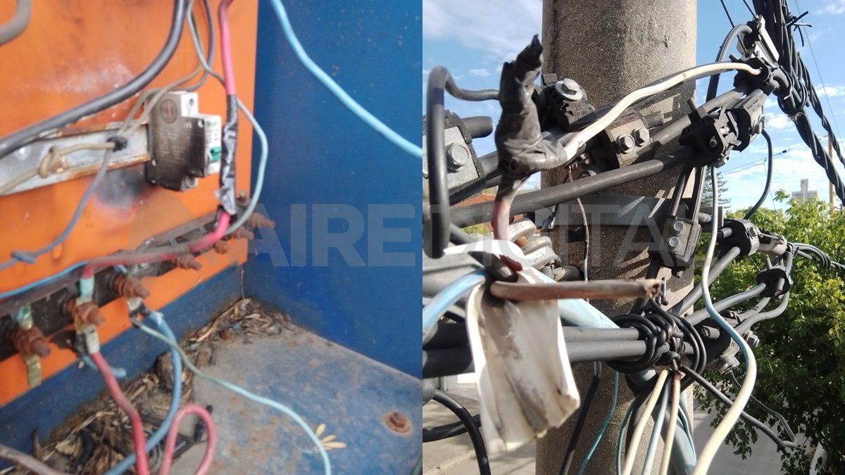 El robo en un tablero de Saavedra y Jujuy dejó sin luz a parte de barrio Sur.