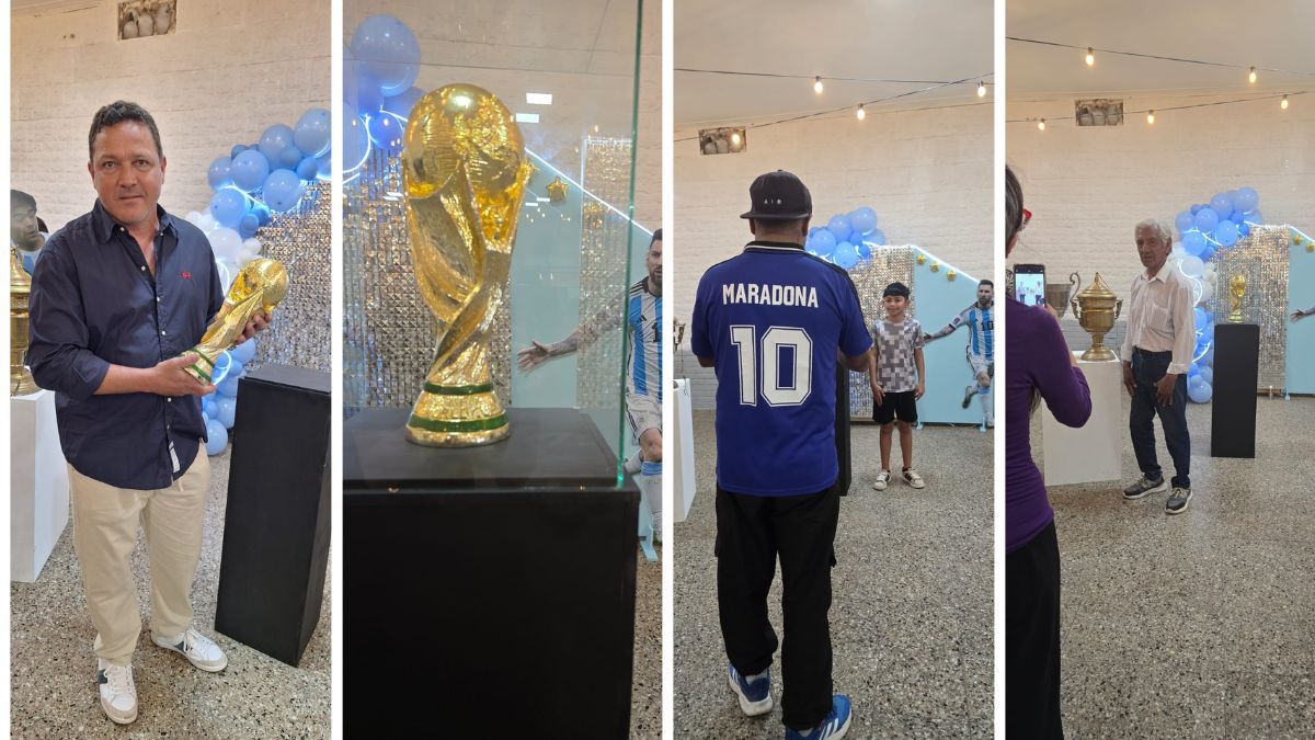 Cientos de santafesinos se fotografiaron y disfrutaron de la Copa del Mundo en Santa Fe. Cientos de santafesinos se fotografiaron y disfrutaron de la Copa del Mundo en Santa Fe.