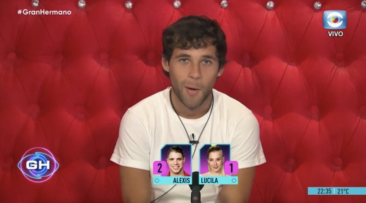 En la gala de nominación de Gran Hermano, Agustín