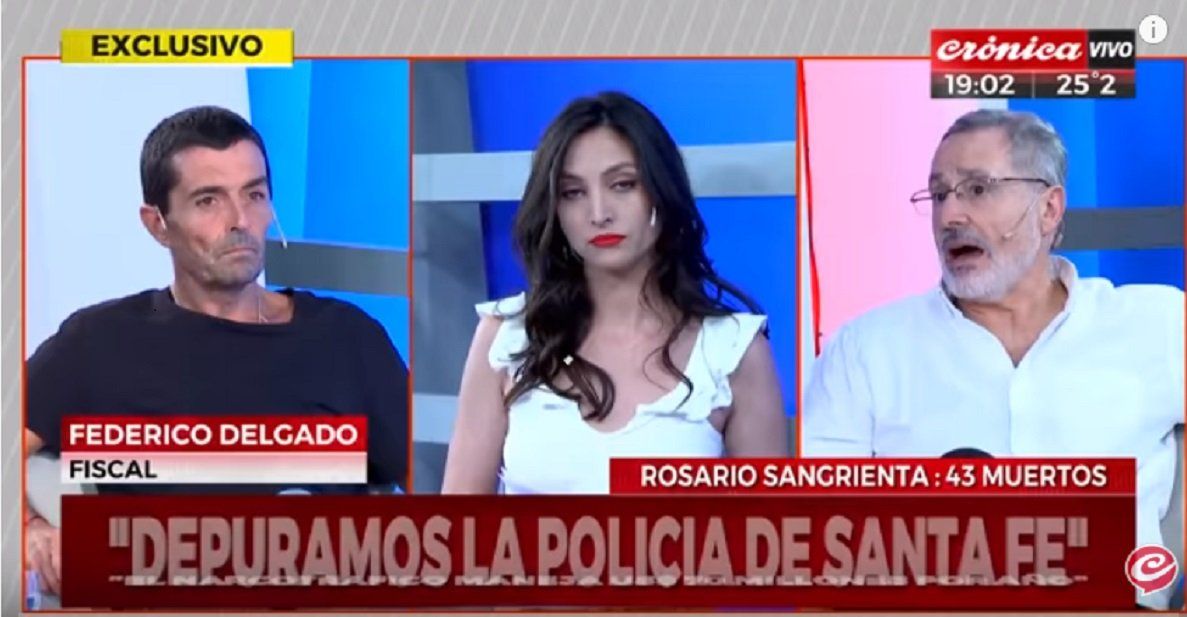 Sain particip&oacute; del programa junto al fiscal Federico Delgado.