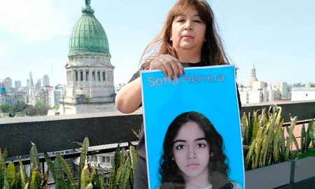 María Elena Delgado, mamá de Sofía, brindó información sobre el resultado del ADN a una joven sospechada de ser su hija. María Elena Delgado, mamá de Sofía, brindó información sobre el resultado del ADN a una joven sospechada de ser su hija.