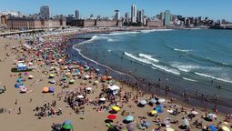 Playa de Mar del Plata. (Crédito: Turismo Mar del Plata)