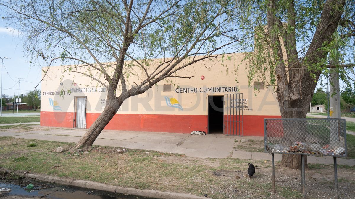 El Centro Comunitario funciona como sede de actividades y de la copa de leche.