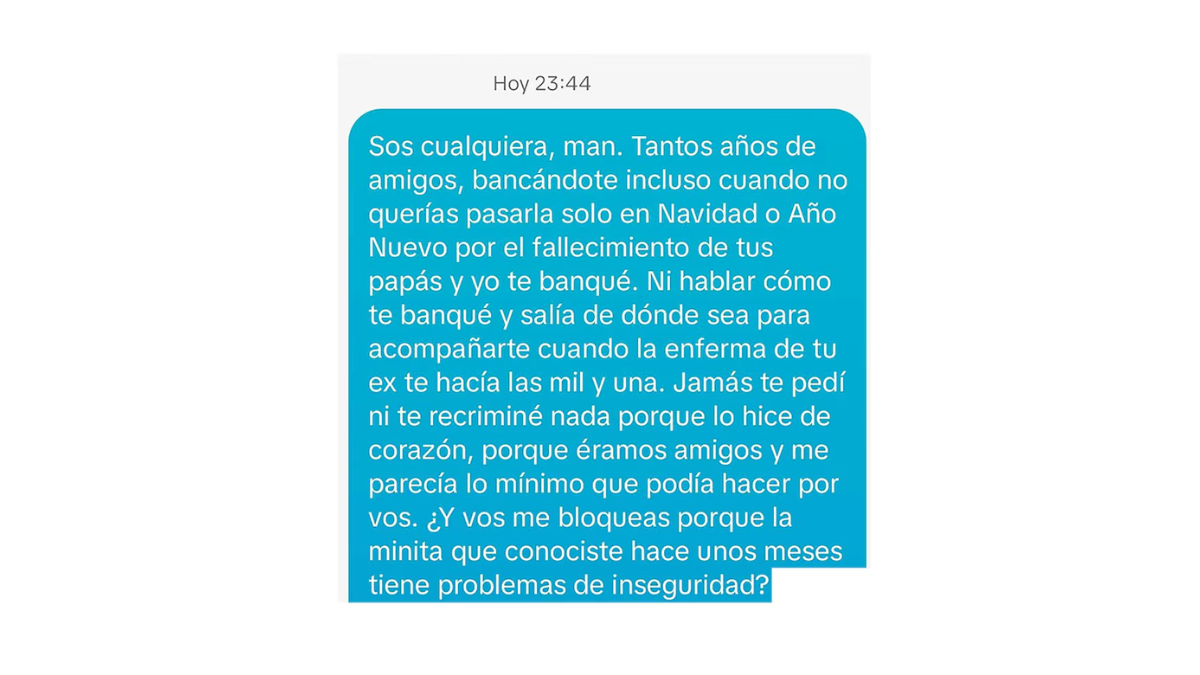 Lo que parecía ser una reflexión personal sobre la amistad se convirtió rápidamente en una polémica viral. Lo que parecía ser una reflexión personal sobre la amistad se convirtió rápidamente en una polémica viral.