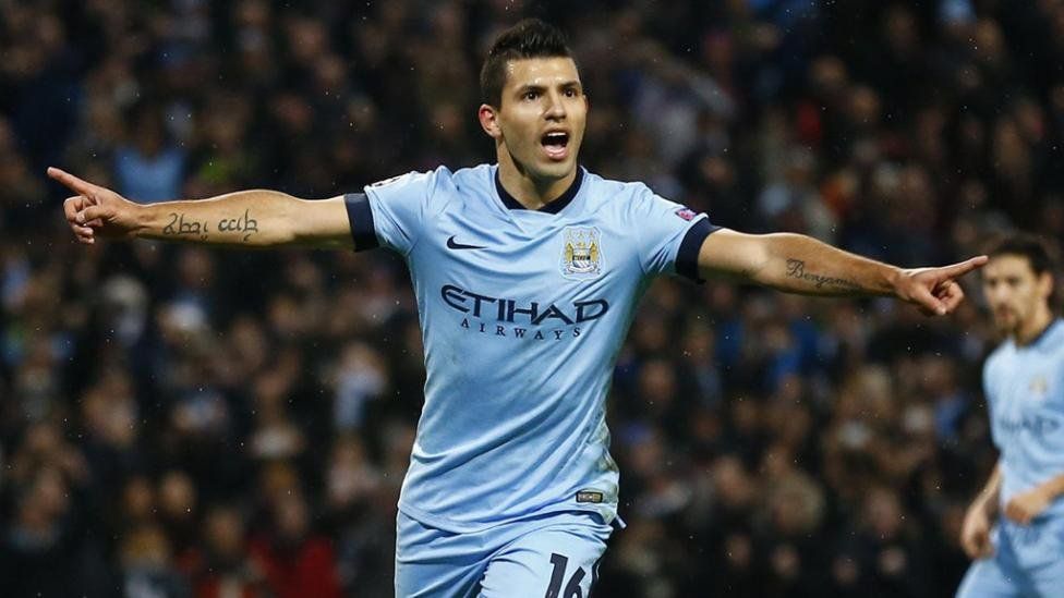 El Kun Agüero llegó a su gol 100 en la Premier
