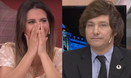 La angelita sorprendió a Ángel de Brito y sus compañeras al contar el sueño que tuvo con el candidato a diputado, Javier Milei. La angelita sorprendió a Ángel de Brito y sus compañeras al contar el sueño que tuvo con el candidato a diputado, Javier Milei.