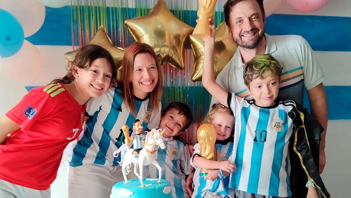 Una niña festejó su cumpleaños con temática