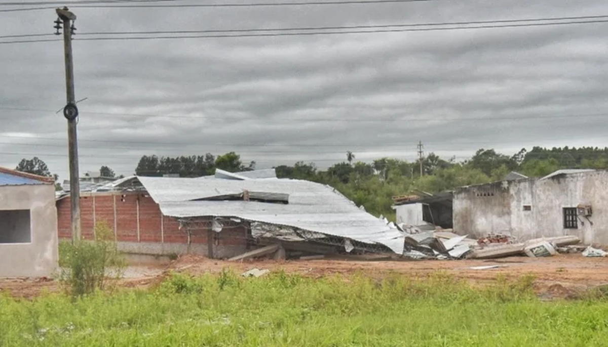 La ciudad de Bella Vista, una de las más afectadas. La ciudad de Bella Vista, una de las más afectadas.