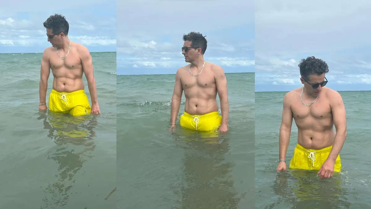 Ángel de Brito desde las playas de Brasil. Ángel de Brito desde las playas de Brasil.