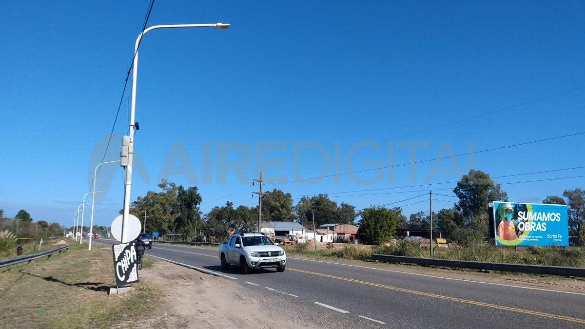 Los radales colocados son cuatro radares y están ubicados dos por calzada