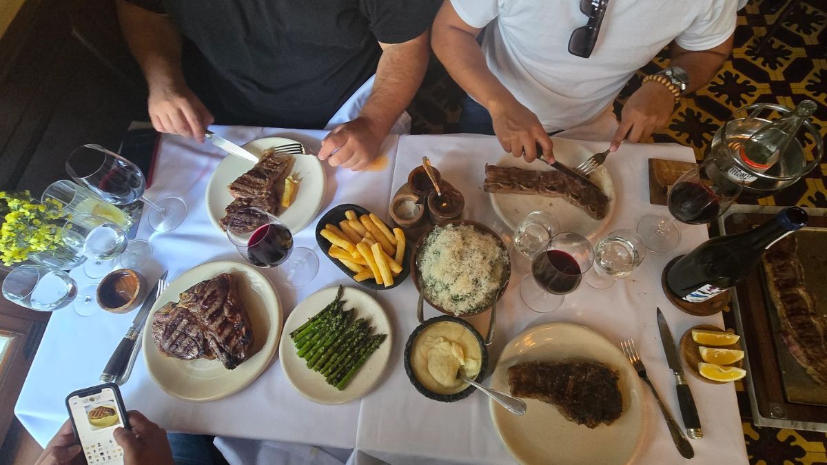 Parrilla Don Julio, la más famosa de Buenos Aires. 