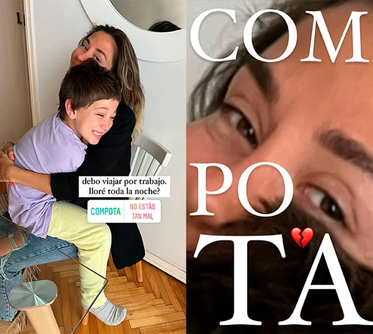 Jimena Bar&oacute;n se despidi&oacute; de Momo.