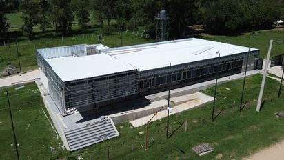 El nuevo centro de salud de Arroyo Leyes ya tiene un 70% de avance y sumará más servicios