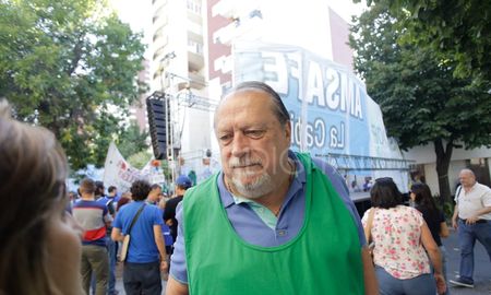 Pedro Bayúgar, secretario general de Sadop Santa Fe. Pedro Bayúgar, secretario general de Sadop Santa Fe.