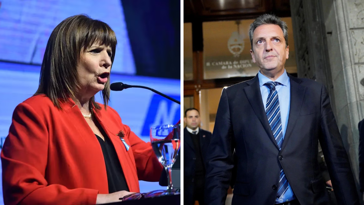Patricia Bullrich cruzó a Sergio Massa y aseguró que estaba hundiendo al país.