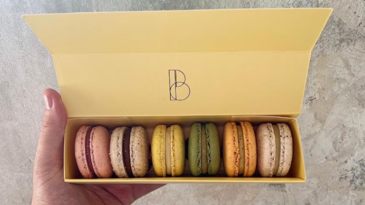 Los macarons son el producto estrella de Damián Betular.