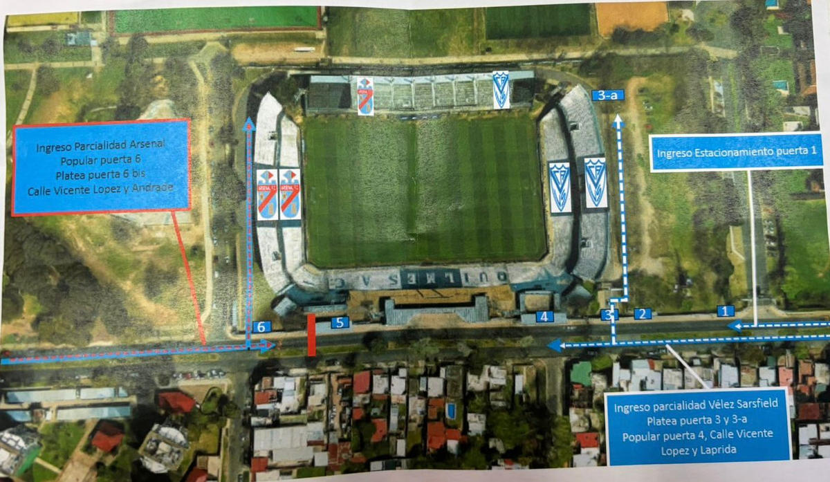 Copa Argentina: se conoció como será el operativo de seguridad para Arsenal y Vélez. Copa Argentina: se conoció como será el operativo de seguridad para Arsenal y Vélez.