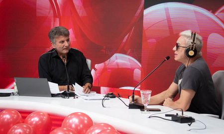Flavio Mendoza junto a Luis Mino en AIRE. Flavio Mendoza junto a Luis Mino en AIRE.