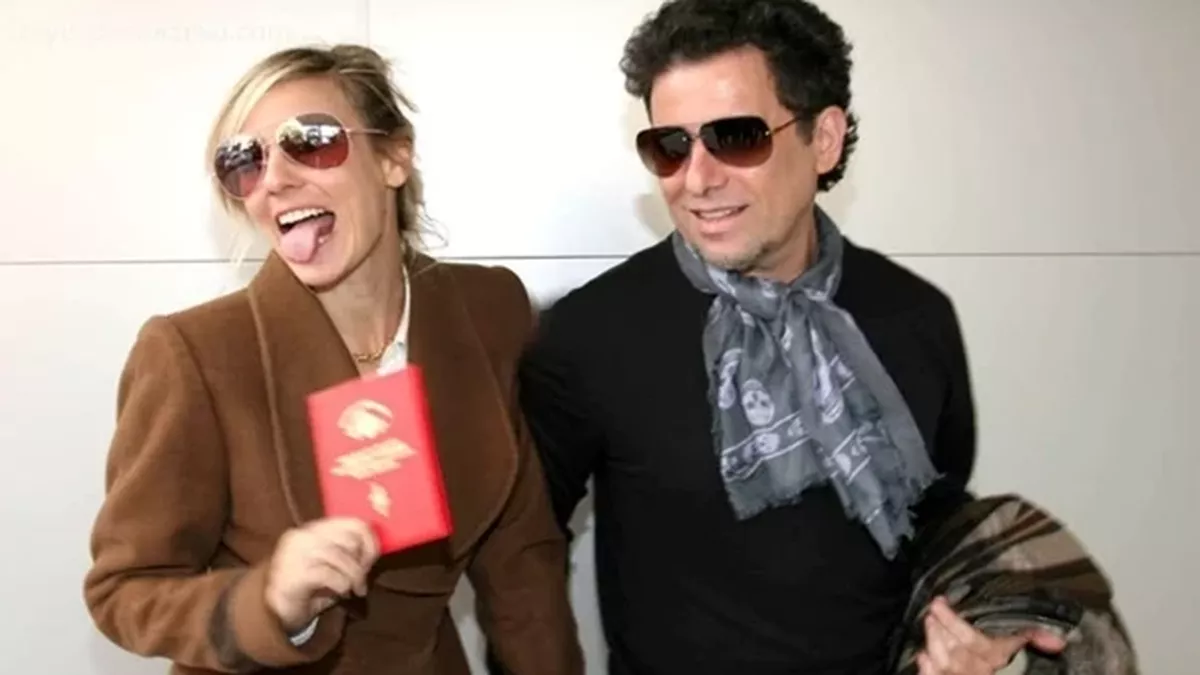 Julieta Cardinali y Andr&eacute;s Calamaro se casaron en julio de 2010.