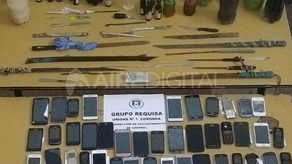 Parte de los elementos secuestrados en el procedimiento.&nbsp;