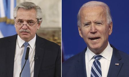 Alberto Fernández y Joe Biden Alberto Fernández y Joe Biden
