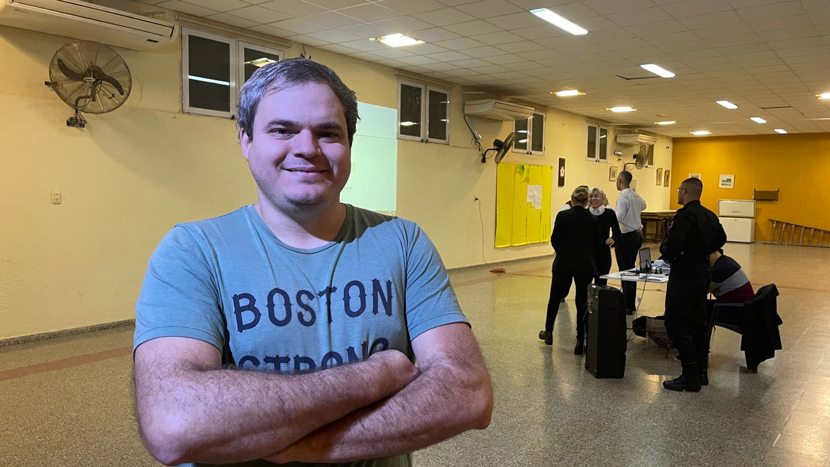 Facundo Ricca, presidente de la vecinal de barrio Mariano Comas.