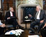 Alberto Fern&aacute;ndez&nbsp;se reuni&oacute; esta ma&ntilde;ana en Casa Rosada con el titular de la cartera sanitaria nacional,&nbsp;Gin&eacute;s Gonz&aacute;lez Garc&iacute;a.