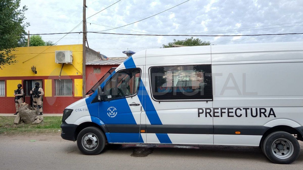 Prefectura realiza múltiples allanamientos en la ciudad de Santa Fe