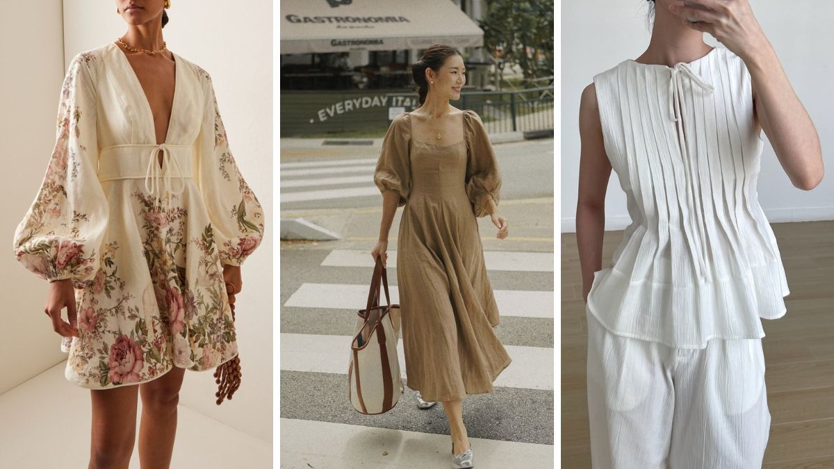 Las telas livianas, encajes, bordados y colores pasteles estarán de moda en esta temporada. Las telas livianas, encajes, bordados y colores pasteles estarán de moda en esta temporada.
