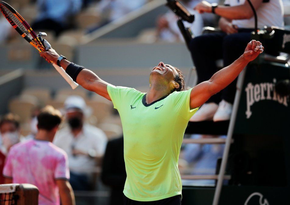 Diego Schwartzman enfrenta a Rafael Nadal en los cuartos de final de Roland Garros.