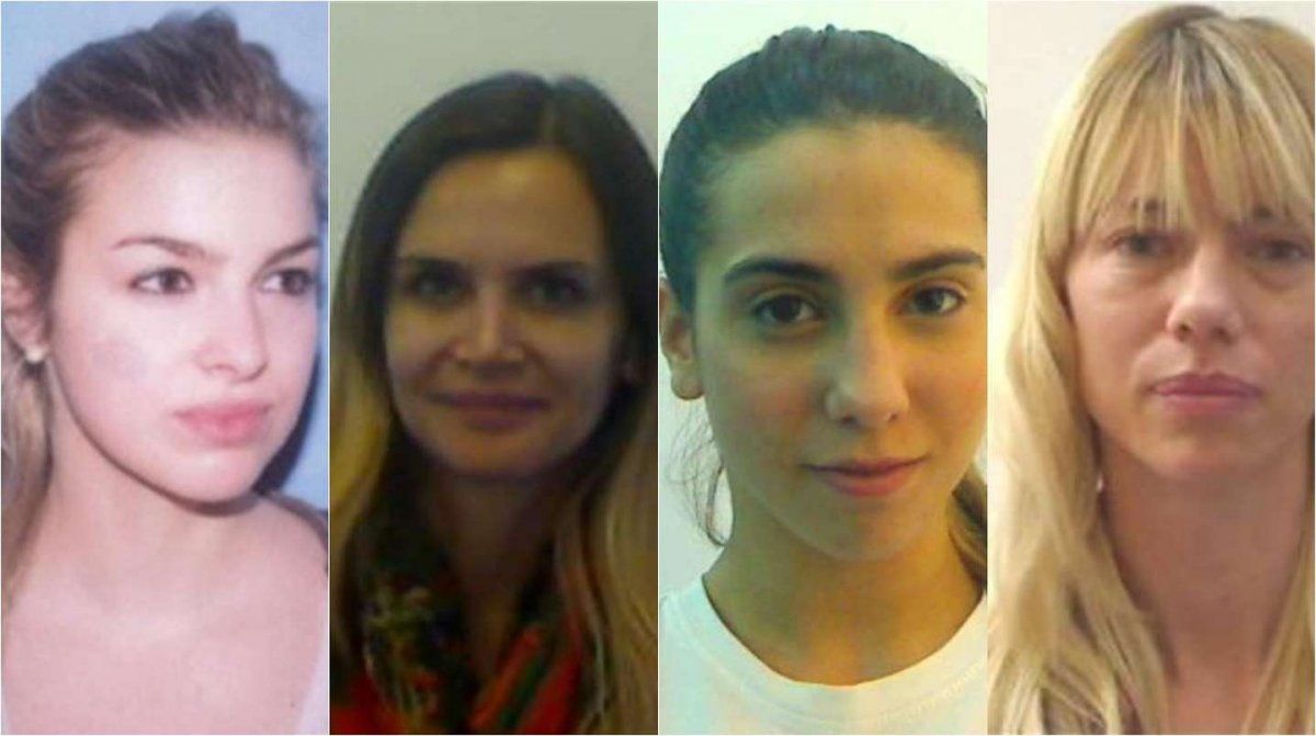 Ailén Bechara, Amalia Granata, Cinthia Fernández y Nicole Neumann.