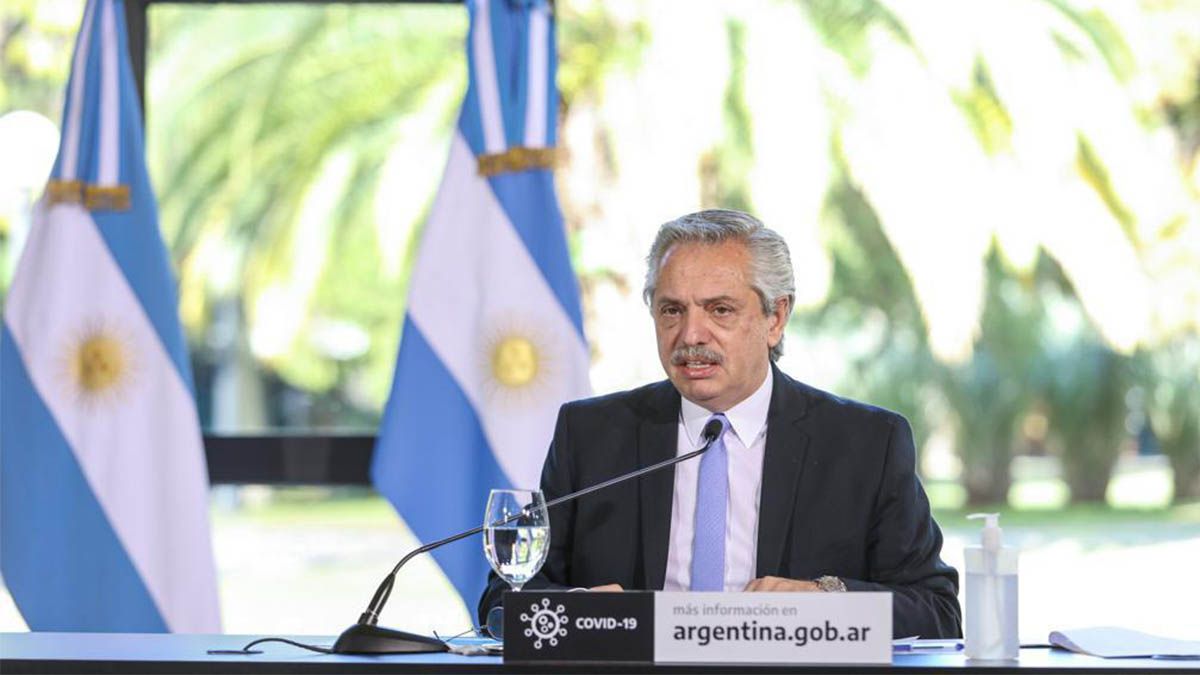 El presidente Alberto Fernández anunciará las nuevas medidas de cuarentena.