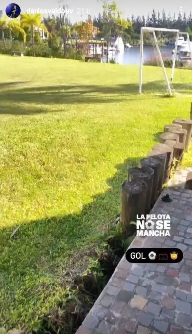 La historia Daniel Osvaldo sobre Gianinna Maradona.