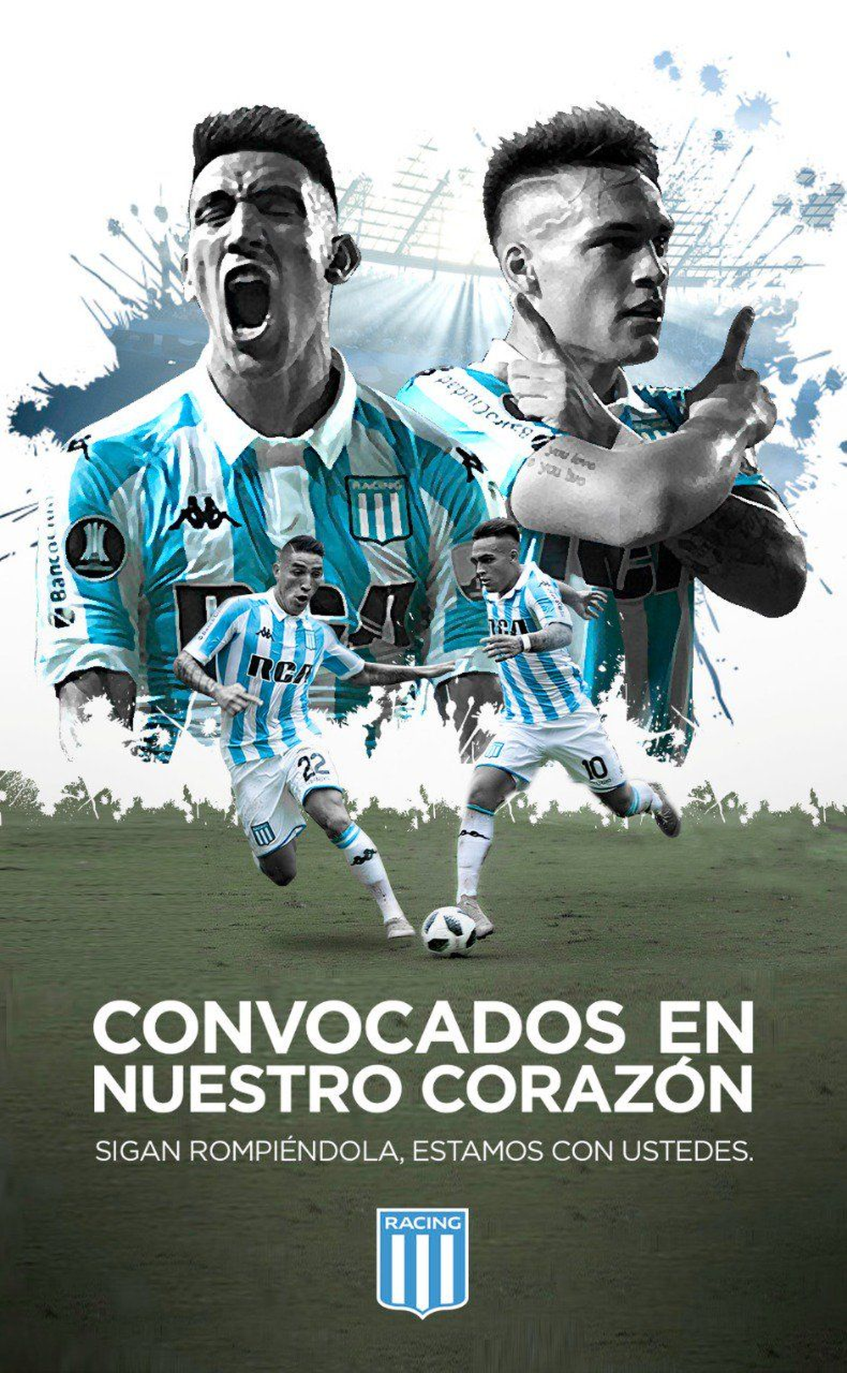 Lautaro Martínez y Ricardo Centurión cerca de ir al Mundial de Rusia 2018.