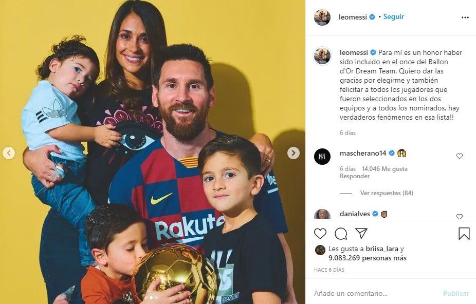 Lionel Messi y Antonela Roccuzzo volvieron a publicar fotos juntos tras los rumores de separación