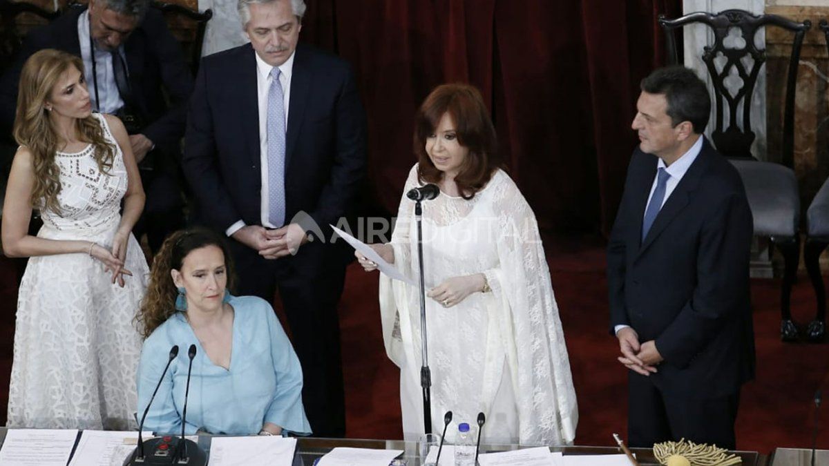 Las mejores fotos de la asunción de Alberto Fernández